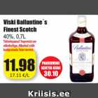 Магазин:Grossi,Скидка:Виски Ballantine´s