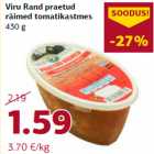 Viru Rand praetud
räimed tomatikastmes
430 g