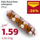 Valio Kaval Ants
suitsujuust
250 g
