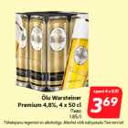 Õlu Warsteiner
Premium 4,8%, 4 x 50 cl
