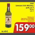 Allahindlus - Viski Jameson Irish Whiskey