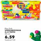 Play Doh voolimisvaha 4+4 topsi