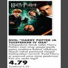 Allahindlus - DVD
Harry Potter ja tulepeeker IV osa