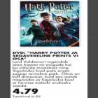 Allahindlus - DVD
Harry Potter ja segavereline prints VI osa