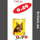 Rokus konservtoit koertele 410 g, linnuliha(1,20kg)