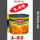 Conex Virsikupoolikud 850 g/ 470 g(2,53kg)