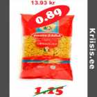 Pasta Zara Väike sarveke 500 g(1,78kg)