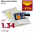 Hiirte juust riivitud 250 g