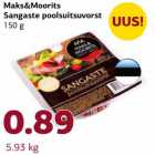 Maks&Moorits Sangaste poolsuitsuvorst 150 g