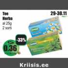 Allahindlus - Tee
Herba
