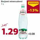 Borjomi mineraalvesi
1 L