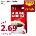  Кофе Aromi Mokka
450 г