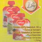 Allahindlus - Milupa 100% beebitoit, 80 g