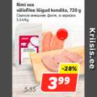 Магазин:Hüper Rimi, Rimi,Скидка:Свиное внешнее филе, в нарезке
