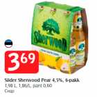 Allahindlus - Siider Sherwood Pear 4,5%, 6-pakk