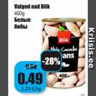 Allahindlus - Valged oad Blik
400g