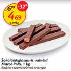 Allahindlus - Šokolaadiglasuuris vahvlid Marco Polo