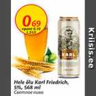 Allahindlus - Hele õlu Karl Friedrich 5%