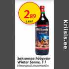 Alkohol - Saksamaa höögvein Winter Sonne