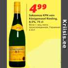 Allahindlus - Saksamaa KPN vein Königsmosel Riesling 8,5%