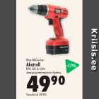 Allahindlus - Black&Decker Akutrell