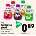 Allahindlus - Hipp Puuviljarõõm püreed 