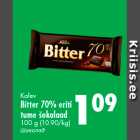 Allahindlus - Kalev
Bitter 70% eriti
tume šokolaad

