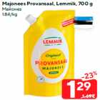 Allahindlus - Majonees Provansaal, Lemmik, 700 g
