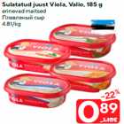 Allahindlus - Sulatatud juust Viola, Valio, 185 g

