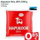 Allahindlus - Hapukoor Tere, 20%, 500 g
