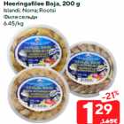 Allahindlus - Heeringafilee Boja, 200 g

