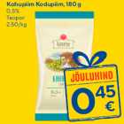 Kohupiim Kodupiim, 180 g
0,5%
