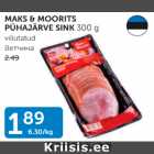 MAKS & MOORITS PÜHAJÄRVE SINK 300 g