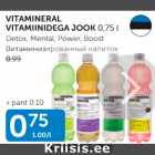 VITAMINERAL VITAMIINIDEGA JOOK 0,75 L