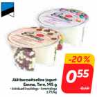 Магазин:Hüper Rimi, Rimi, Mini Rimi,Скидка:Йогурт со вкусом мороженого
Emma, Tere, 145 г