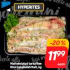 Maitsestatud tursafilee
Rimi kalameistritelt, kg