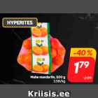 Магазин:Hüper Rimi,Скидка:Органические мандарины, 500 г