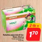 Магазин:Hüper Rimi, Rimi, Mini Rimi,Скидка:Зеленый мятный чай
Rimi, 20x2 г