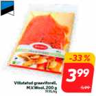 Viilutatud graaviforell,
M.V.Wool, 200 g