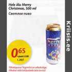 Hele õlu Merry Christmas, 500 ml
