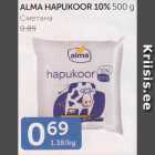 Allahindlus - ALMA HAPUKOOR 10%, 500 G