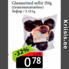 Glasuuritud sefiir 250g

