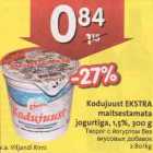 Allahindlus - Kodujuust EKSTRA maitsestamata jogurtiga 