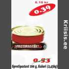 Sprotipasteet 160g,Kaluri