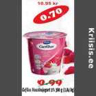 Клубничный йогурт Gefilus, 2%, 380г