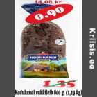 Kodukandi rukkileib 800 g