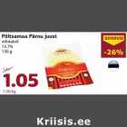 Põltsamaa Pärnu juust, viilutatud, 15,7%,150 g