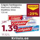 Магазин:Comarket,Скидка:Зубная паста Colgate