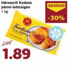 Allahindlus - Härmavili Kodune
pärmi-lehttaigen
1 kg