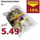 Allahindlus - Vinnutatud latikas
kg